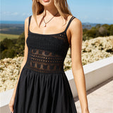 Heat Wave Maxi Dress Black