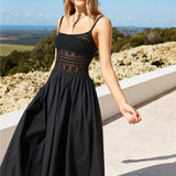 Heat Wave Maxi Dress Black