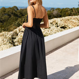 Heat Wave Maxi Dress Black