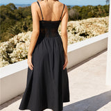 Heat Wave Maxi Dress Black