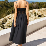 Heat Wave Maxi Dress Black