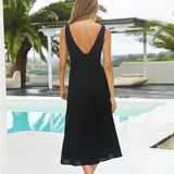 Soft Silhouette Maxi Dress Black