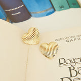 18k Gold Plated Ocean Kiss Earrings Gold