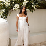 Party Favour Maxi Dress White