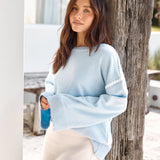 Cold Nights Sweater Blue