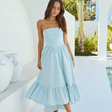 Love In The Summer Maxi Dress Blue