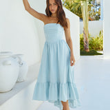 Love In The Summer Maxi Dress Blue