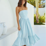 Love In The Summer Maxi Dress Blue