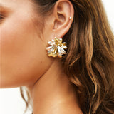 18K Gold Plated Aphrodite Earrings Gold