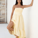 Love In The Summer Maxi Dress Yellow