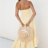 Love In The Summer Maxi Dress Yellow