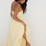 Love In The Summer Maxi Dress Yellow