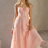 Vacay Breeze Maxi Dress Pink