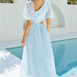 Clarity Maxi Dress Blue