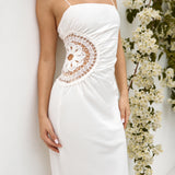 Amalfi Amore Maxi Dress White