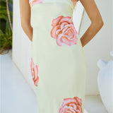 Summer Love Strapless Maxi Dress Yellow