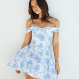 Carpri Nights Mini Dress Blue