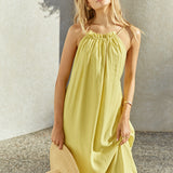 Not So Little Miss Maxi Dress Yellow