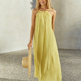 Not So Little Miss Maxi Dress Yellow