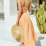 Love In The Summer Maxi Dress Orange