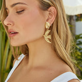 Love Bird Earrings Gold