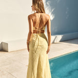 Give Me Sunshine Maxi Dress Yellow