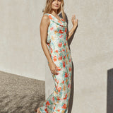 Coastal Maxi Dress Print