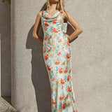 Coastal Maxi Dress Print