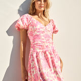 FORTUNATE ONE Garden Party Maxi Dress Pink