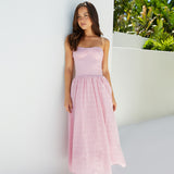 Mimi Moments Strapless Maxi Dress Pink