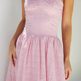 Mimi Moments Strapless Maxi Dress Pink