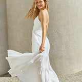 Delaney Maxi Dress White