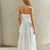 Delaney Maxi Dress White