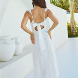 Tunnel Of Love Maxi Dress White