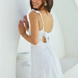 Tunnel Of Love Maxi Dress White