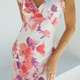 Sun-kissed Charm Floral Maxi Dress