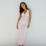 Enchanted Mist Maxi Dress Pink