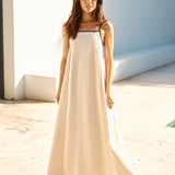 Looking Forward Maxi Dress Cream