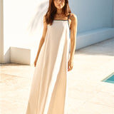 Looking Forward Maxi Dress Cream