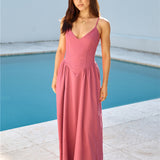 SEVEN WONDERS Zephy Maxi Dress Rose