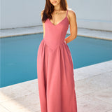 SEVEN WONDERS Zephy Maxi Dress Rose