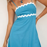 Sweet Devotion Maxi Dress Blue