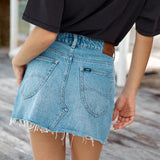 LEE Relaxed Mini Skirt Soho Fade