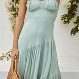 Calm And Collected Maxi Dress Sage