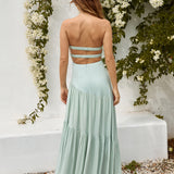 Calm And Collected Maxi Dress Sage