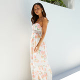 Tramonto Maxi Dress Print