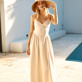 SEVEN WONDERS Zephy Maxi Dress Sand