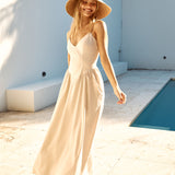 SEVEN WONDERS Zephy Maxi Dress Sand