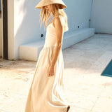 SEVEN WONDERS Zephy Maxi Dress Sand