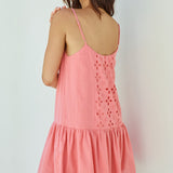 Coral Craze Mini Dress Pink